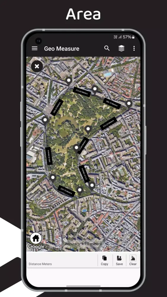 Capturas de pantalla de Geo Measure