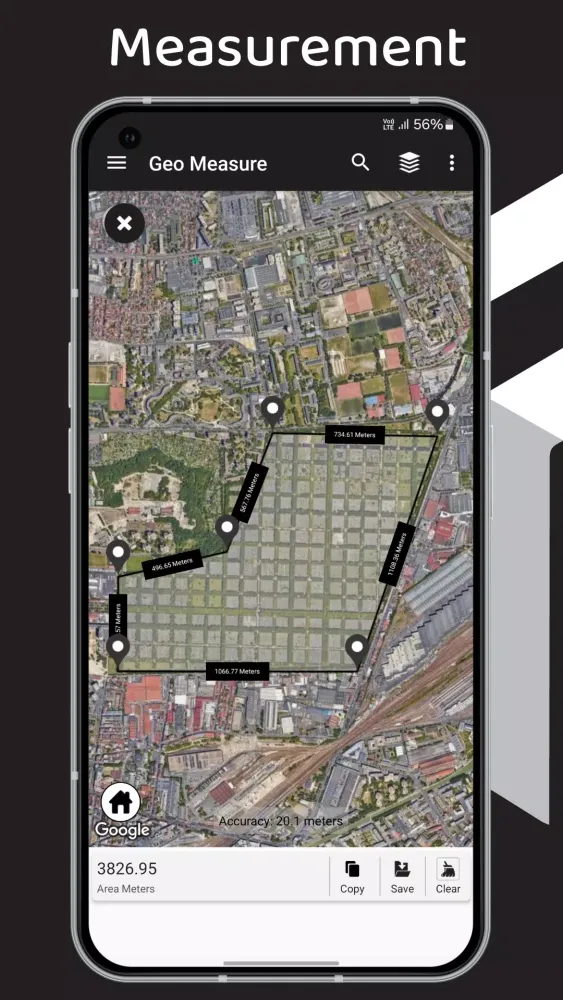 Capturas de pantalla de Geo Measure