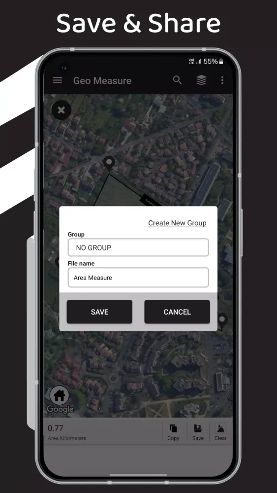 Capturas de pantalla de Geo Measure
