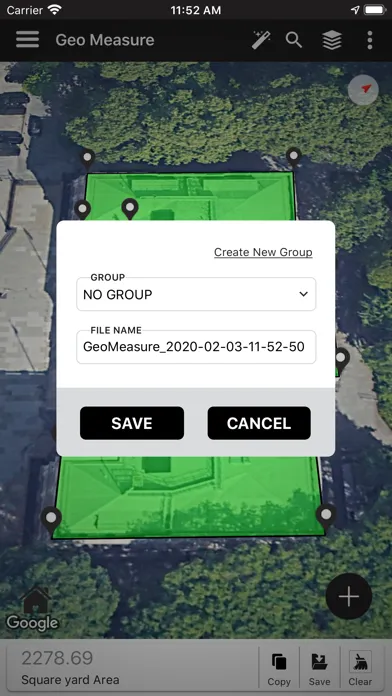 Geo Measure Area Calculator 스크린샷