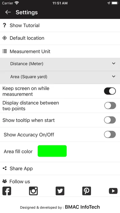 Geo Measure Area Calculator 스크린샷