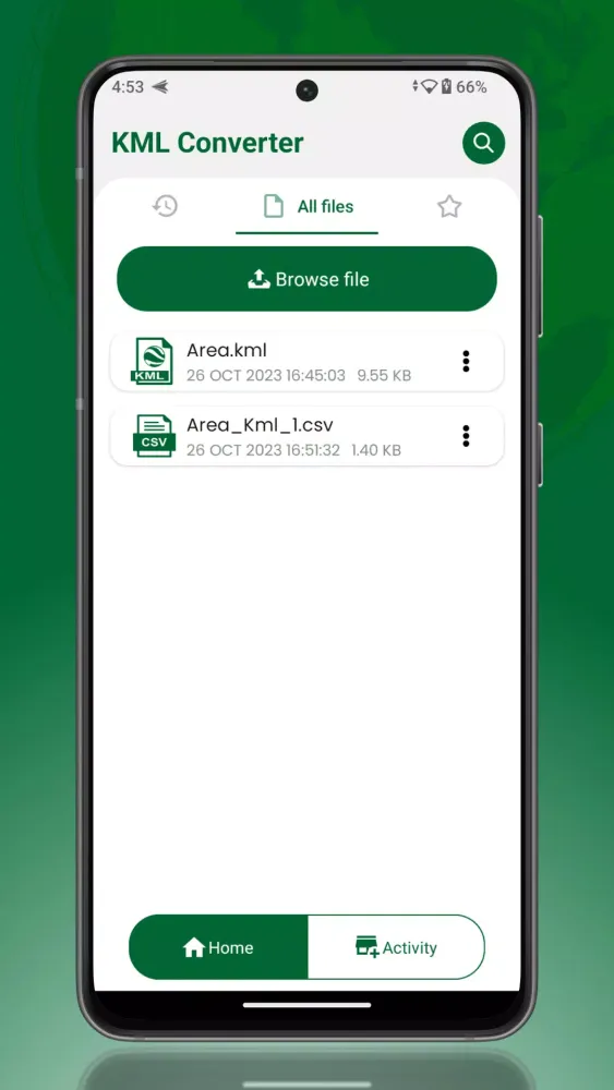 صور KML Converter
