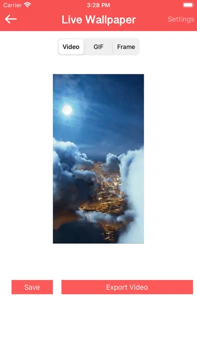 ภาพหน้าจอของ Live Wallpaper Maker/Converter