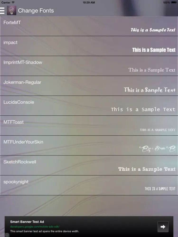 Capturas de pantalla de World's Great Thoughts Free iPad 