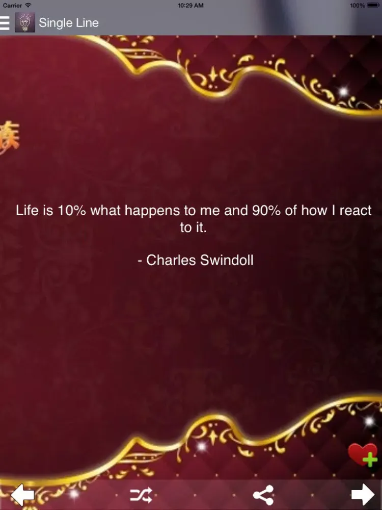 Capturas de pantalla de World's Great Thoughts Free iPad 