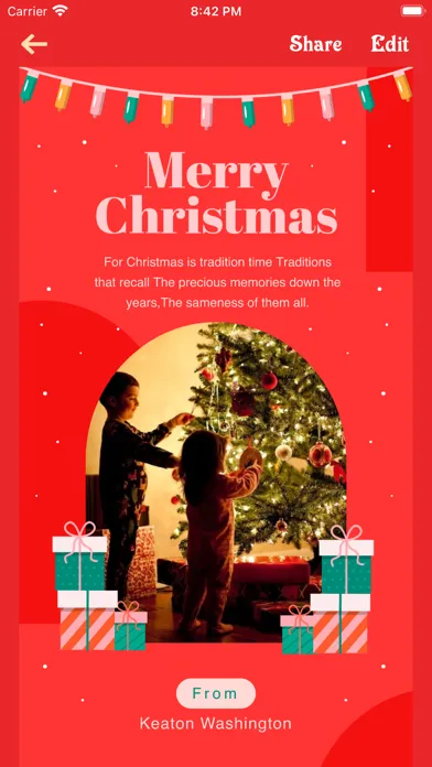 Wow Christmas Wish - Video應用截圖
