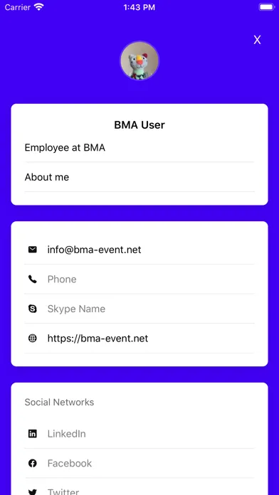 BMA Event स्क्रीनशॉट