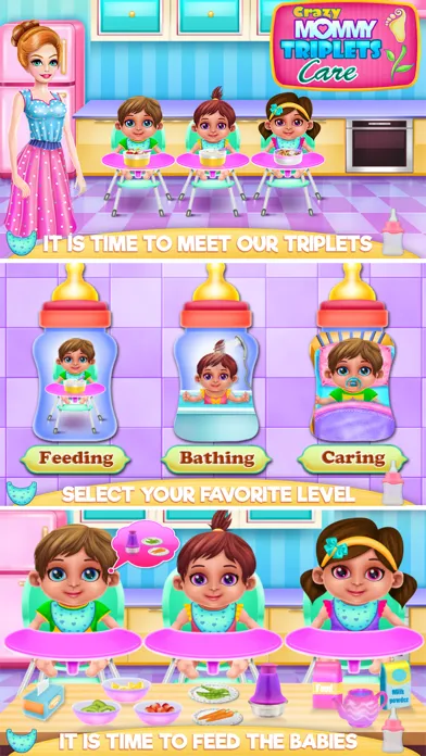 Crazy Mommy Triplets Care স্ক্রিনশট
