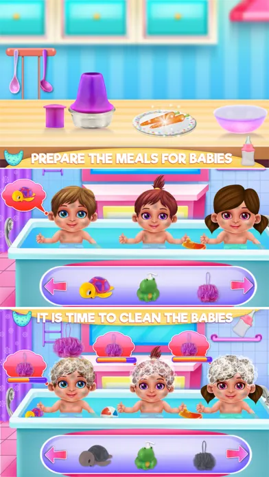 Crazy Mommy Triplets Care স্ক্রিনশট