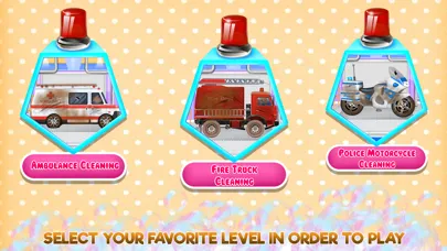 Emergency Vehicles at Car Wash سکرین شاٹس