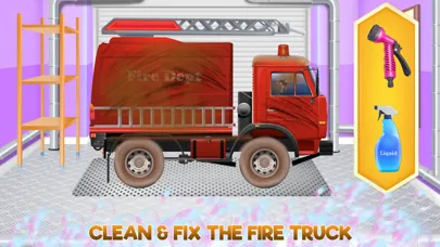 Emergency Vehicles at Car Wash سکرین شاٹس