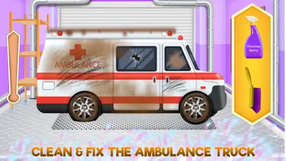 Emergency Vehicles at Car Wash سکرین شاٹس