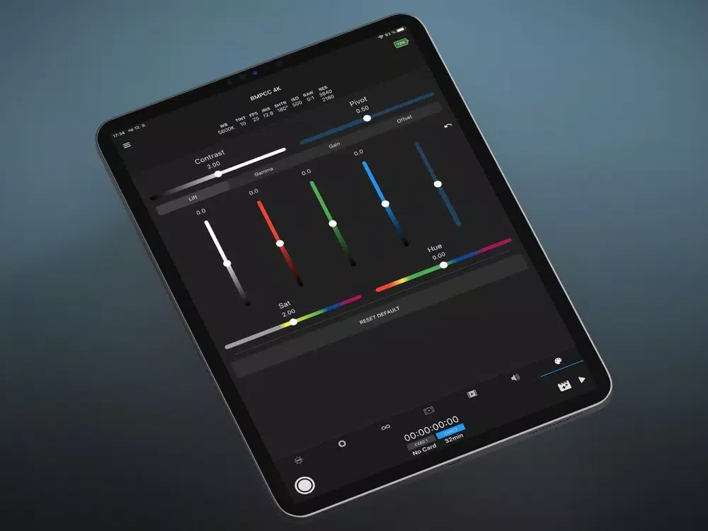Скриншоты Blackmagic BlueConnect Lite iPad 