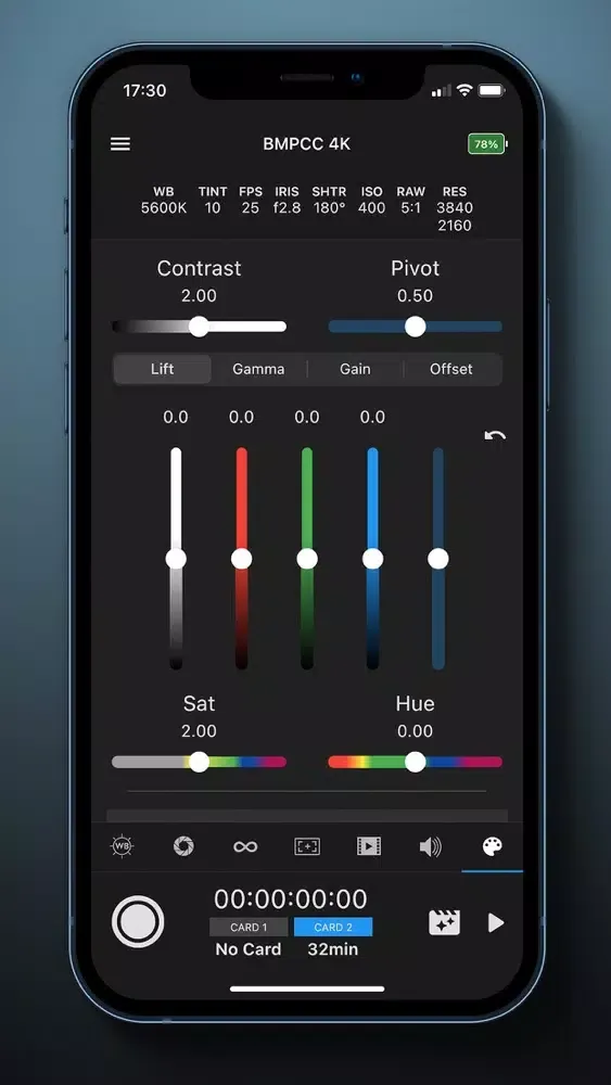 Скриншоты Blackmagic BlueConnect Lite