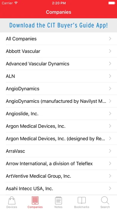 Скриншоты Device Guide