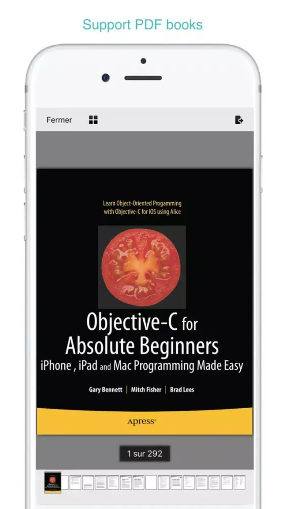 Capturas de pantalla de PDF Books : load and save your pdf
