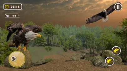 Tangkapan skrin Pet American Eagle Life Sim 3D