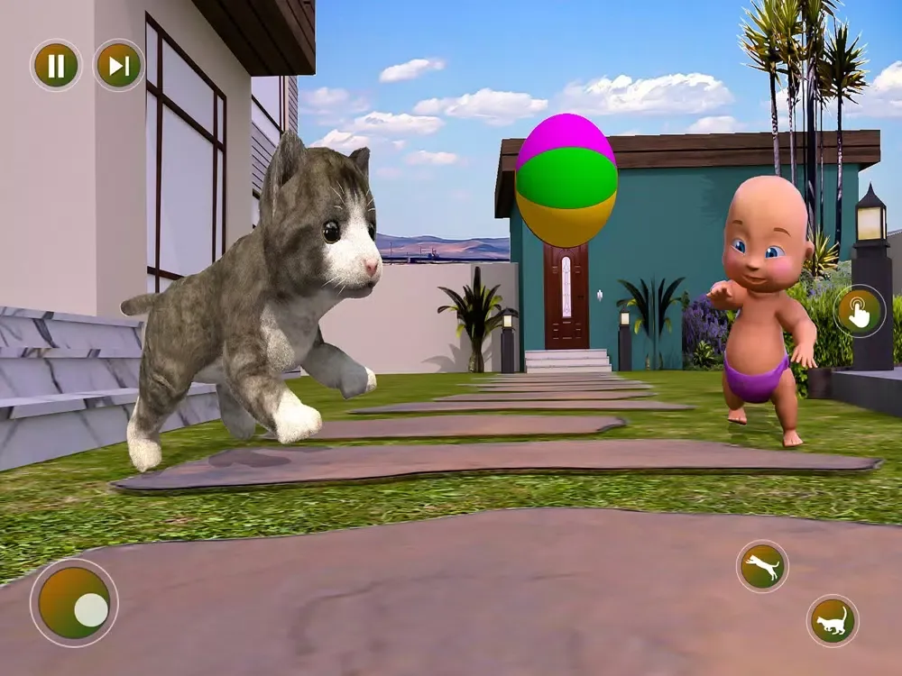 تصاویر Stray Street Cat Simulator 3D iPad 