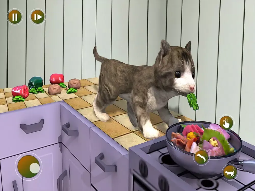 تصاویر Stray Street Cat Simulator 3D iPad 