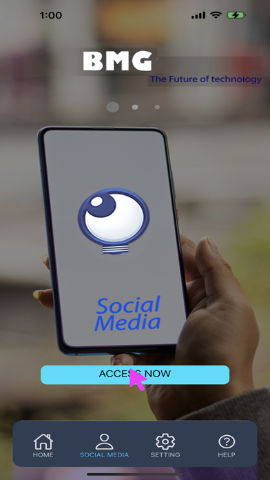 BMG Admin App スクリーンショット