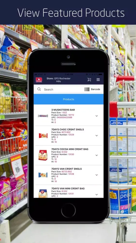 D&B Grocers سکرین شاٹس
