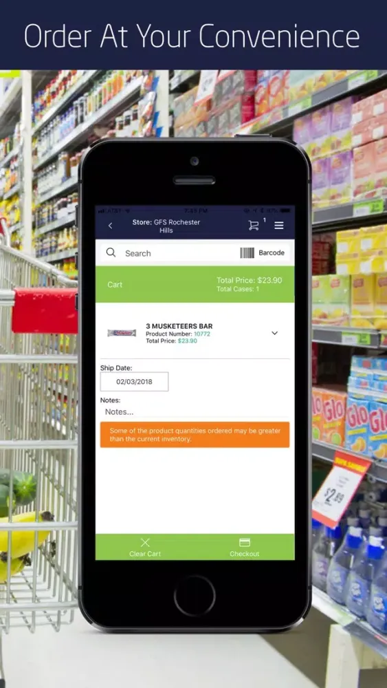 D&B Grocers سکرین شاٹس