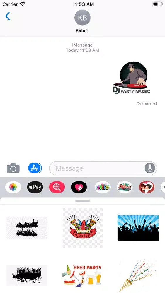 صور Party-Emojis Stickers