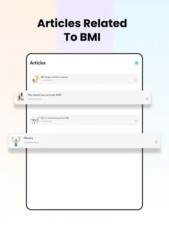 Tangkapan skrin BMI Calculator - Calculate BMI iPad 