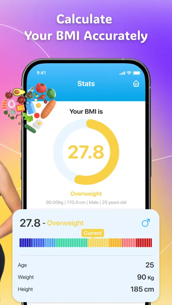 BMI Calculator Screenshots
