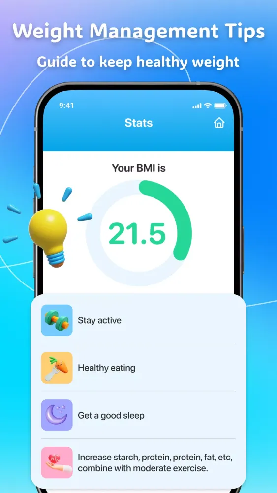BMI Calculator Screenshots