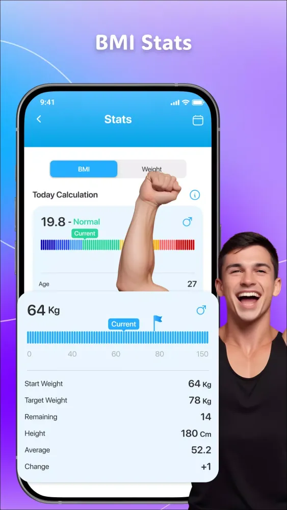 BMI Calculator Screenshots