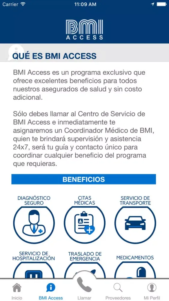 Скриншоты BMI Access