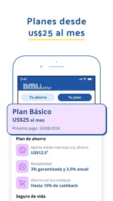 Captures d'écran de BMI Ahorro Rep. Dominicana