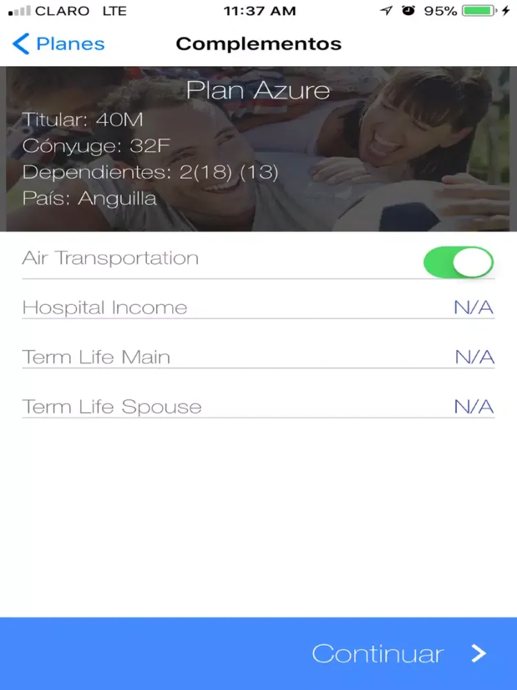 Capturas de tela do BMI Cotizador Salud Guarantee iPad 