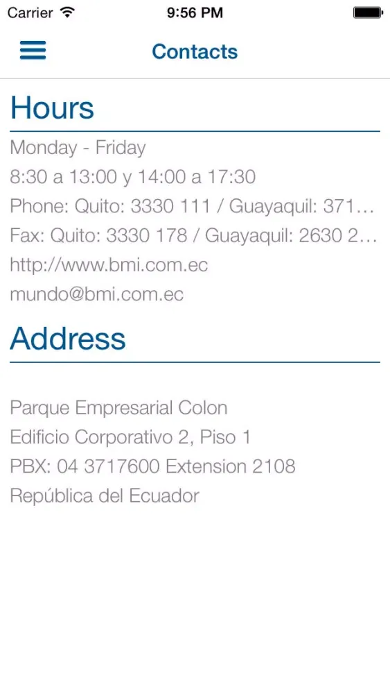 صور BMI Cotizador Salud Ecuador