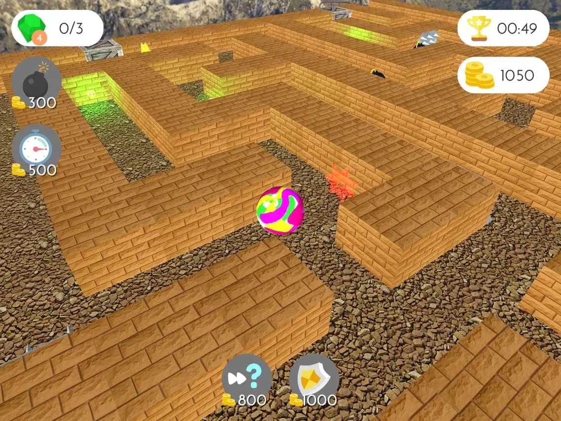 Heaven Maze 3D iPad  Screenshots