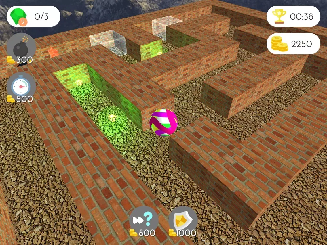 Heaven Maze 3D iPad  Screenshots