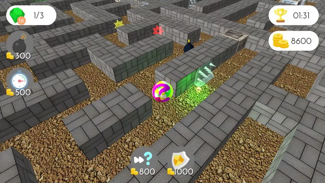 Heaven Maze 3D Screenshots