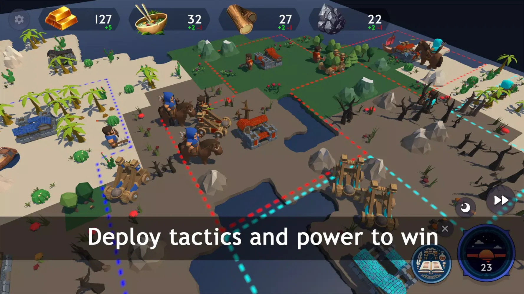 Tangkapan layar Tribal Forts