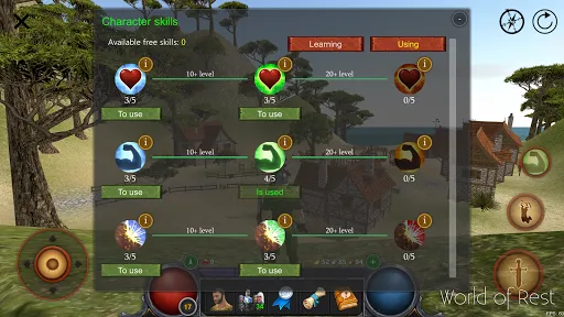 World Of Rest: Online RPG Screenshots