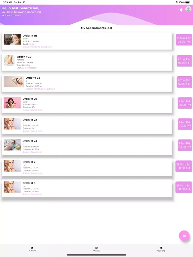تصاویر Braj Beauty Beautician iPad 