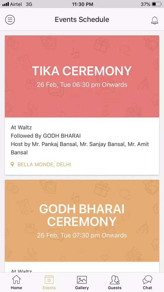 BMP Weddings Screenshots