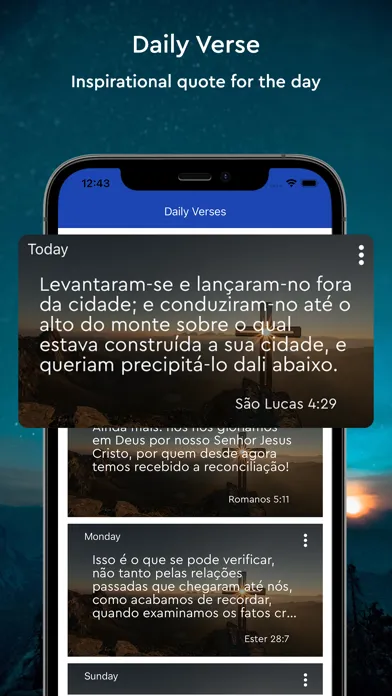 Zrzuty ekranu Bíblia da Vida Nova
