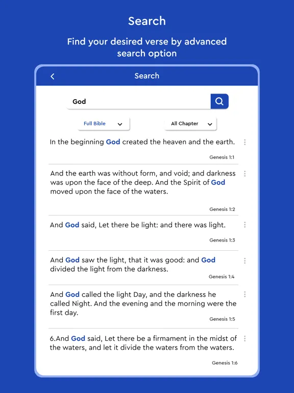 Capturas de pantalla de New Jerusalem Bible - NJB iPad 