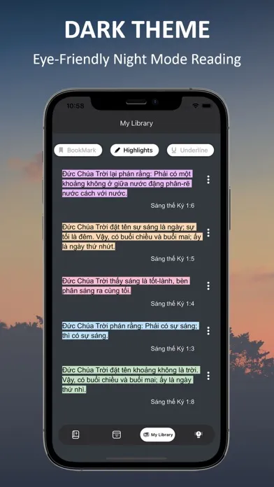 Capturas de pantalla de Vietnamese Holy Audio Bible