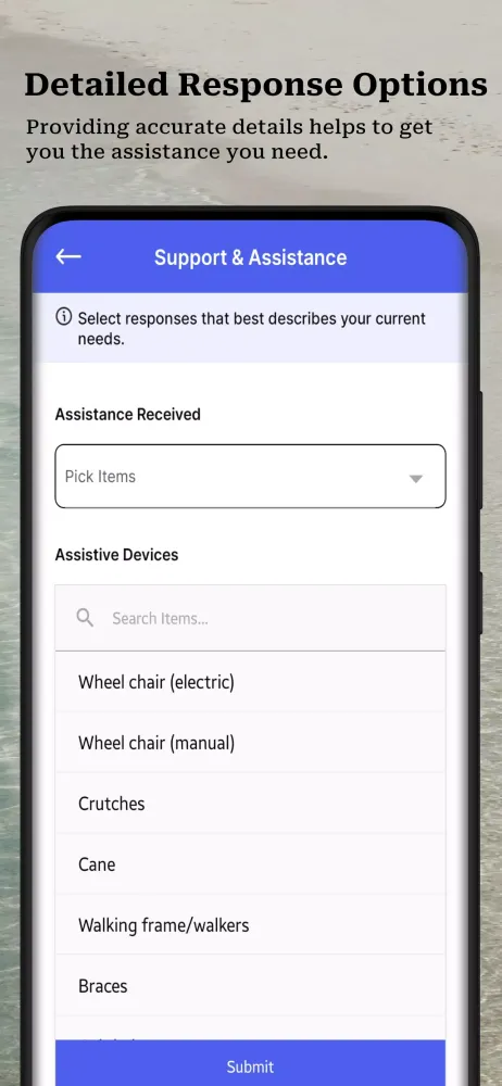 Screenshot di National Disability Register