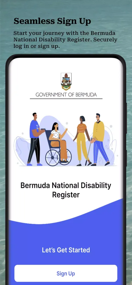 Screenshot di National Disability Register