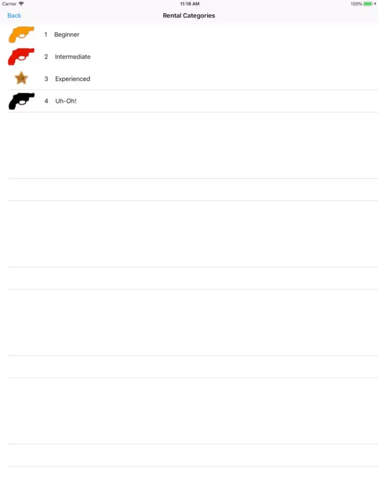 Screenshot di Gun Range Administrator iPad 