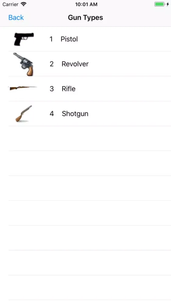 Screenshot di Gun Range Administrator