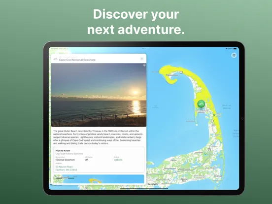 Pines: Tent & RV Camping Guide iPad 應用截圖